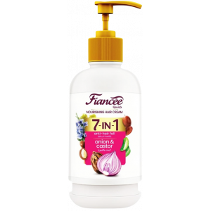 FIANCEE 7 IN 1 ONION & CASTOR ANTI-HAIR FALL NOURISHING HAIR CREAM 240 ML